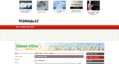 Desktop Screenshot of firmy-sluzby.tesininfo.cz