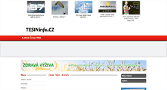 Desktop Screenshot of kultura.tesininfo.cz