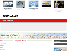 Tablet Screenshot of kultura.tesininfo.cz