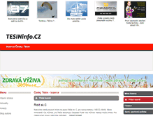 Tablet Screenshot of inzerce.tesininfo.cz